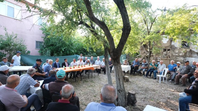 Vali Ekici’den Soğucak Köyüne ziyaret