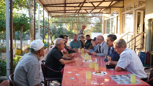 Vali Ekici’den Yenibedir köyüne ziyaret