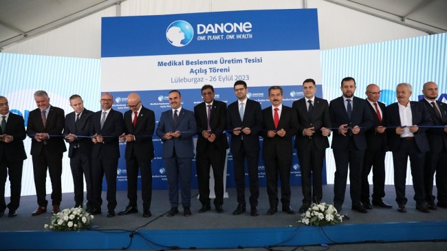 Danone Türkiye Lüleburgaz Üretim Yerleşkesi Medikal Beslenme Üretim Tesisi Açılışı gerçekleşti…