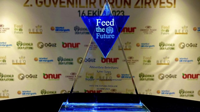 Ahmetbey Belediyesi FEED THE FUTURE 2023 ödülüne layık görüldü