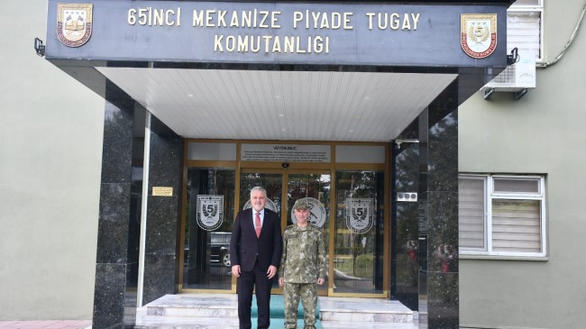 Başkan Gerenli’den Tuğgeneral Torun’a ziyaret