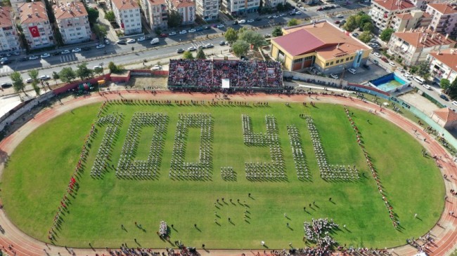 Lüleburgaz Cumhuriyet’in 100.yılını coşkuyla kutladı