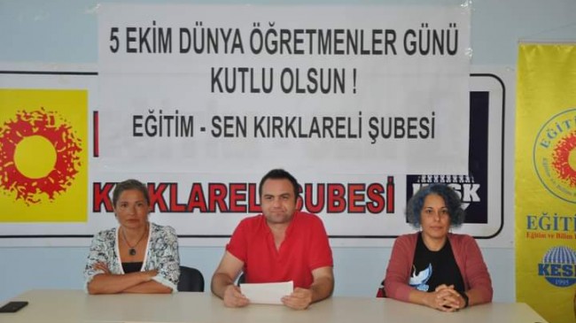 ‘’5 EKİM HAKLARIMIZ İÇİN MÜCADELE GÜNÜDÜR!’’