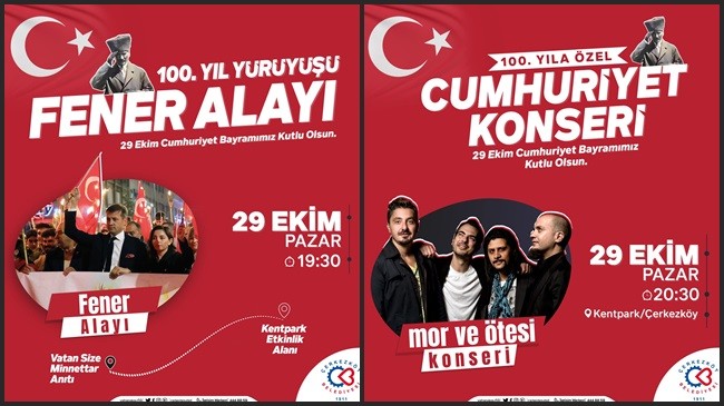 Kutlama programını duyurdu