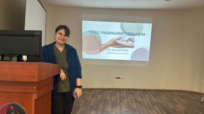 Babaeski Devlet Hastanesi’nden Yaşlılara Yaklaşım Temalı Seminer