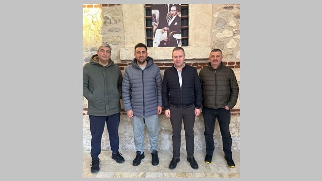 Kırklareli Ticaret ve Sanayi Odası Başkanı Soner Ilık, BMTE Kofçazspor Kulübü’nü ağırladı