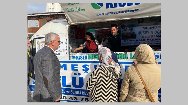 Lokma hayrı vatandaşlara ulaştırıldı