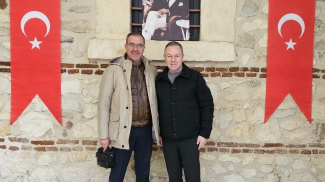 Kırklareli TSO Başkanı Soner Ilık, Kırklareli Belediyesi İmamı Hüseyin Şafak Özyenice’yi Ağırladı