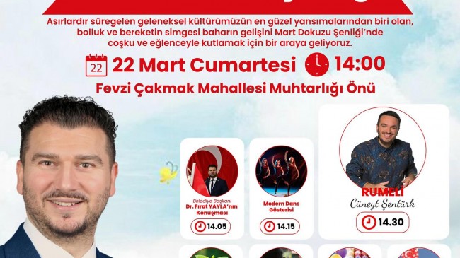 MART DOKUZU ŞENLİĞİ BAŞLIYOR